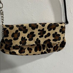 Maurizio Taiuti Leopard Print Clutch
